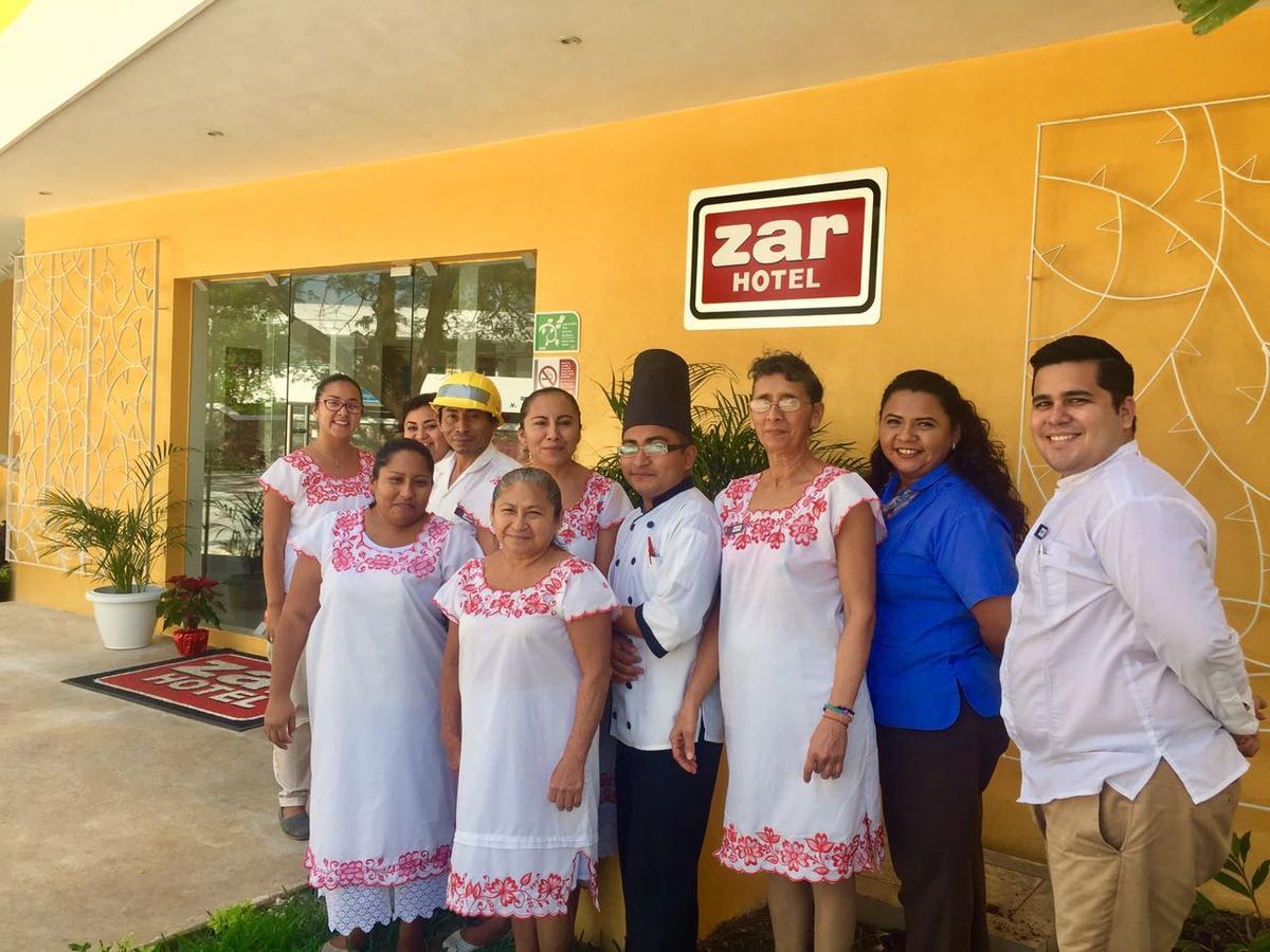 Hotel Zar Merida Bagian luar foto